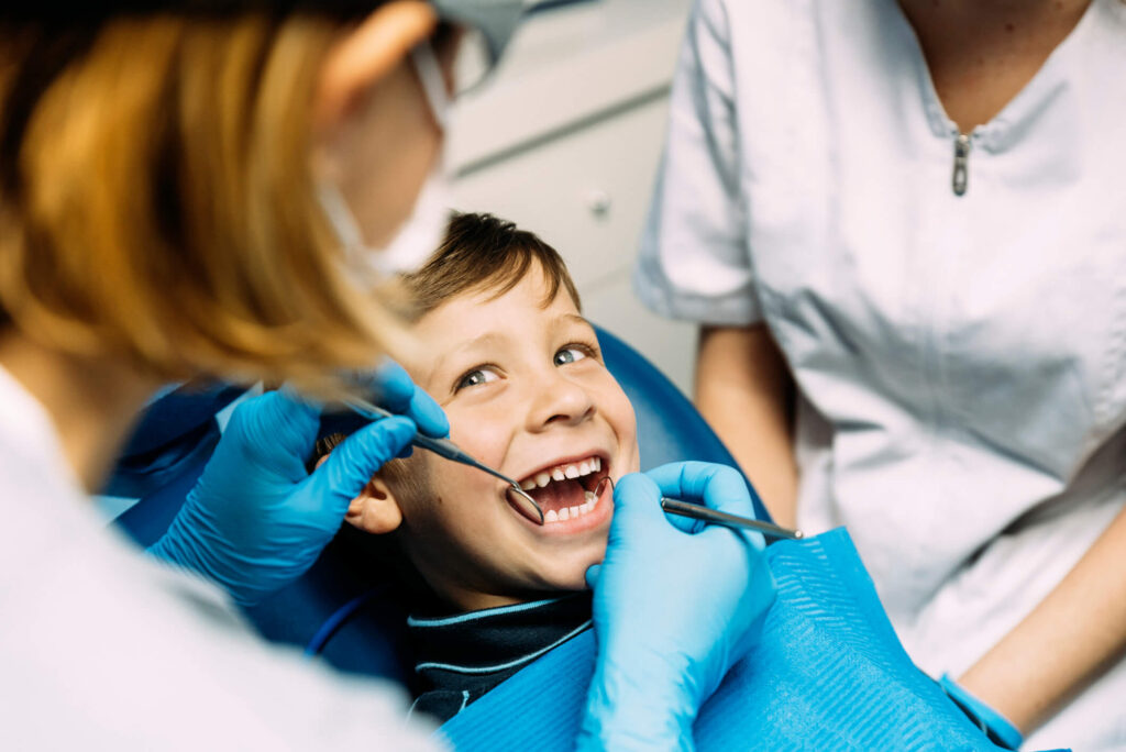 paediatric dentist